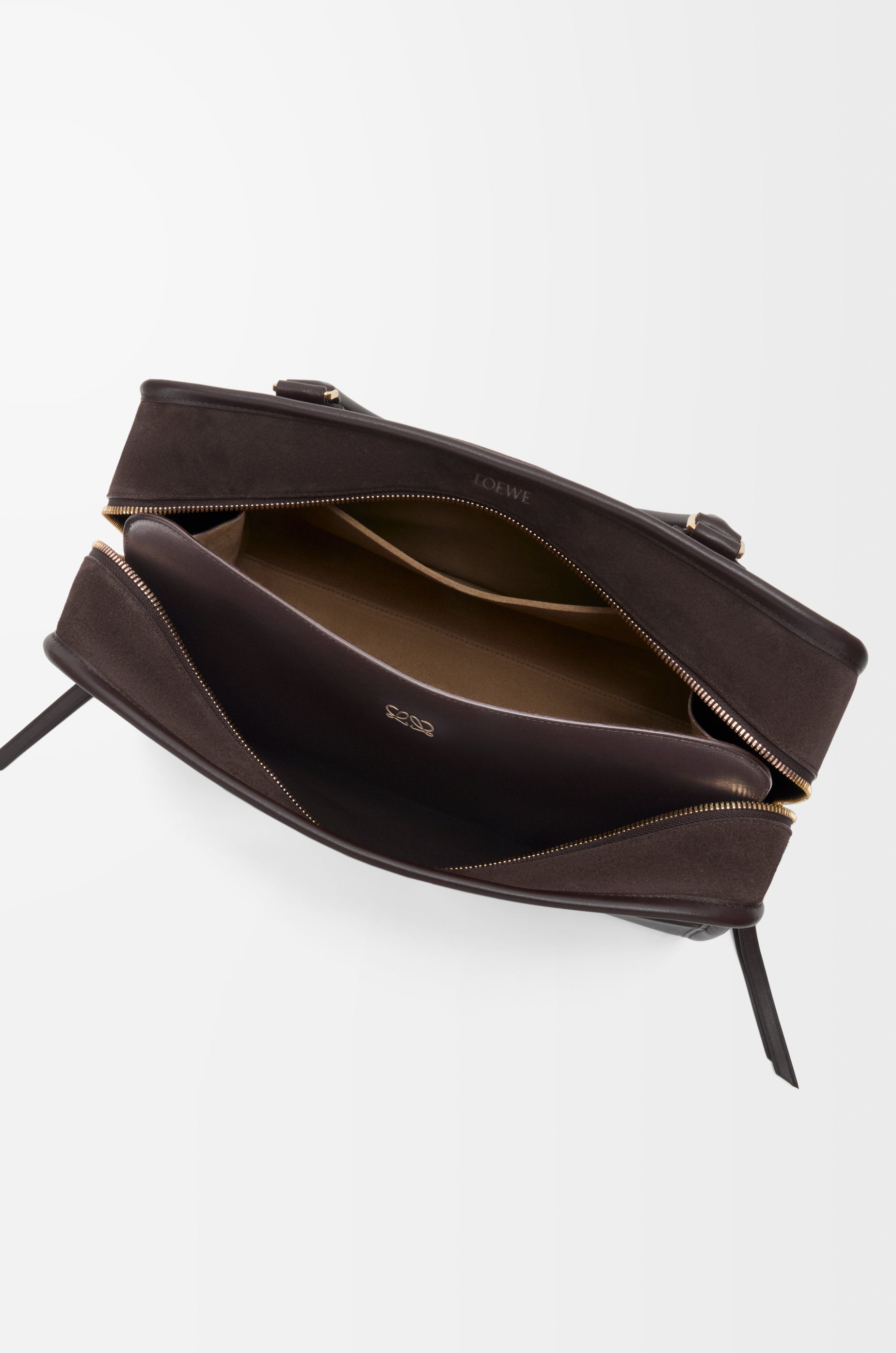 Loewe Large Amazona 180 bag in suede