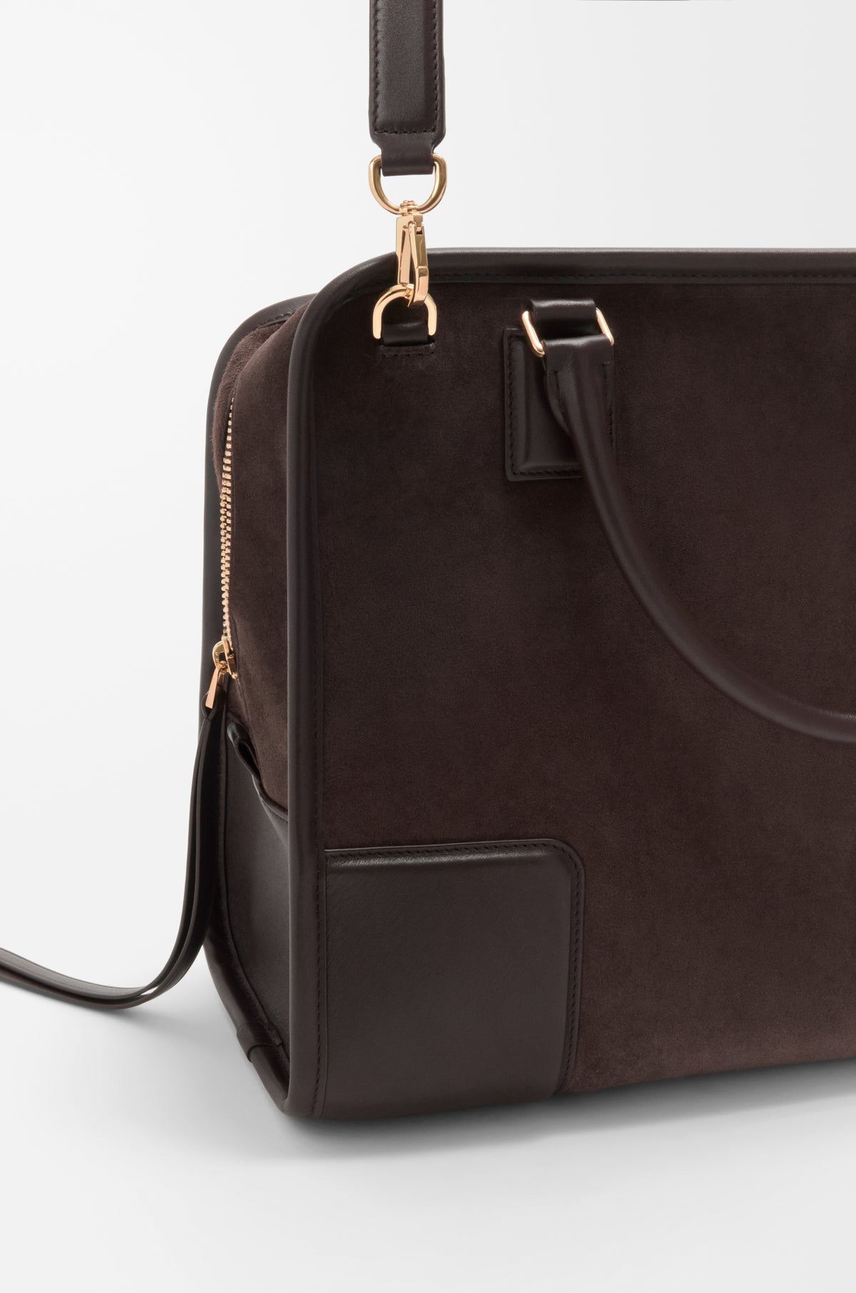 Loewe Large Amazona 180 bag in suede