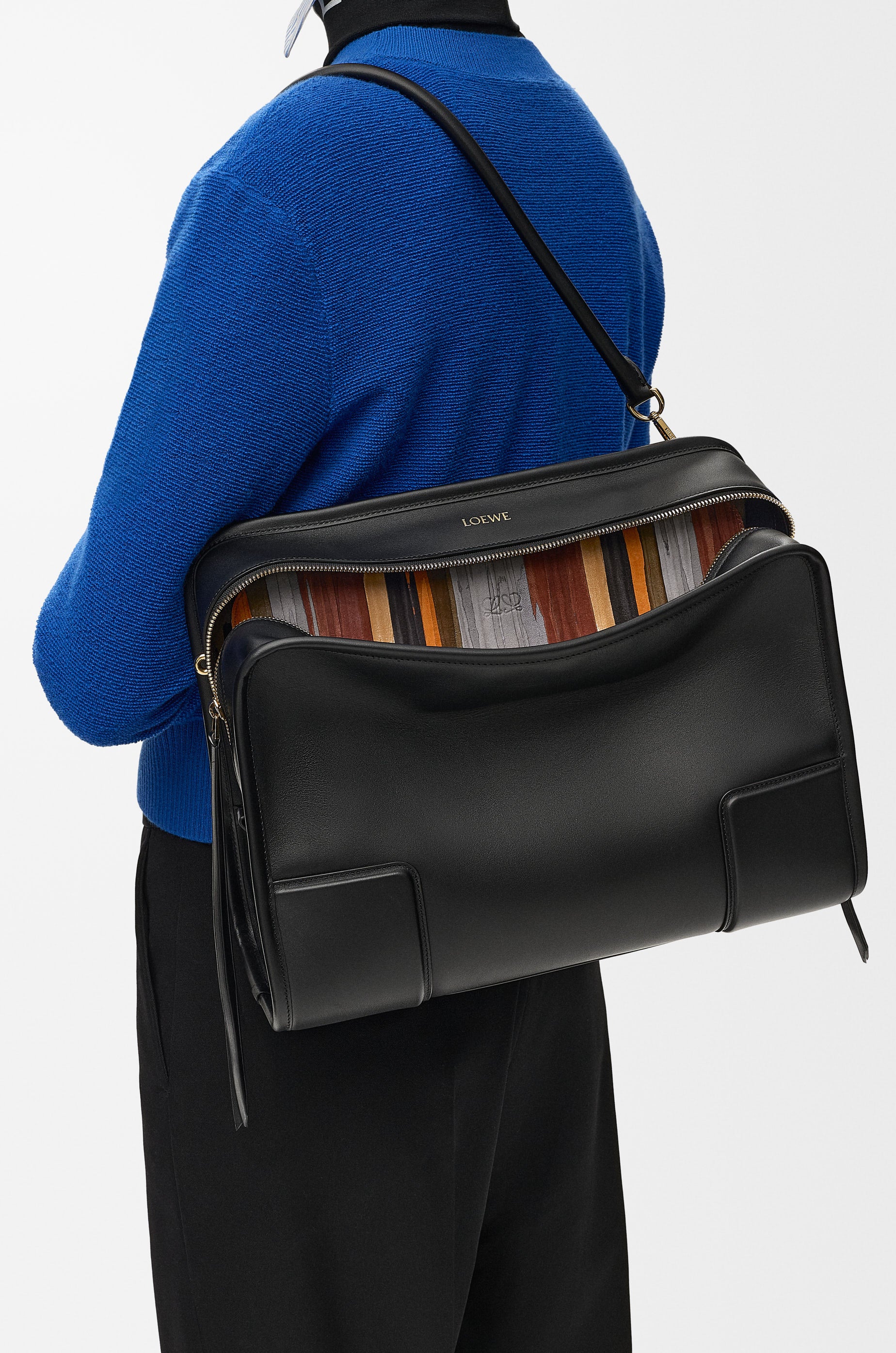 Loewe Large Skived Amazona 180 bag in soft calfskin