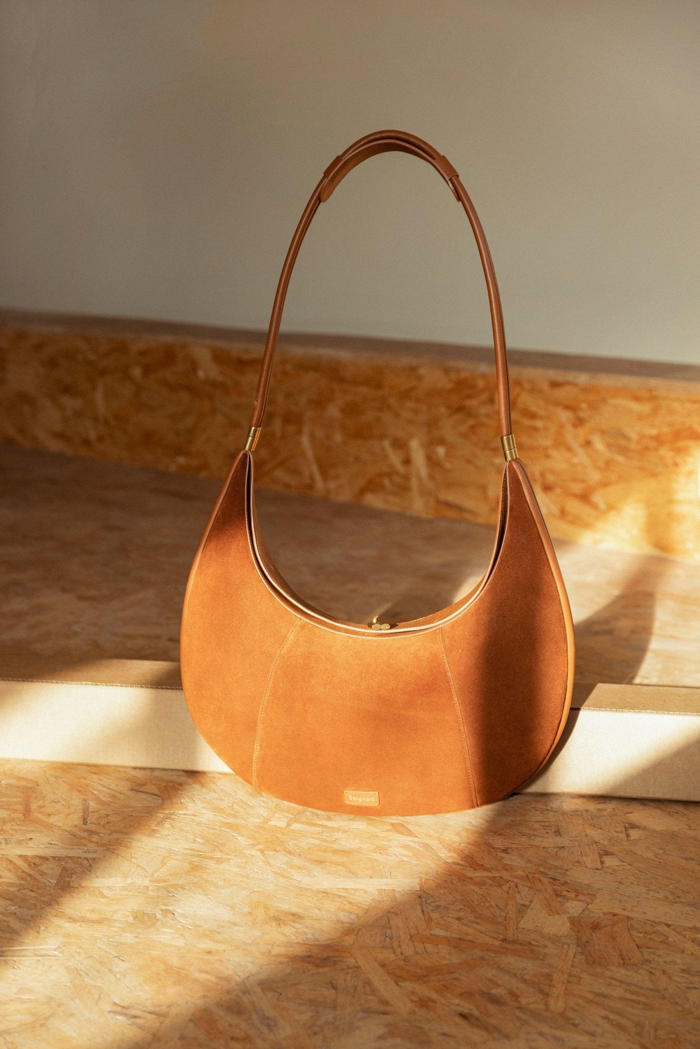 Songmont Extra Large Luna Bag Caramel