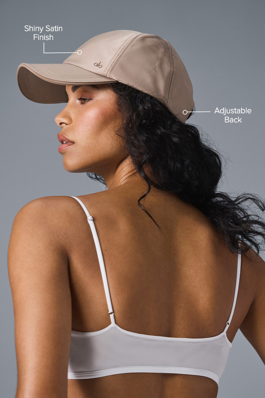 Alo Yoga Women'S Satin Off-Duty Cap