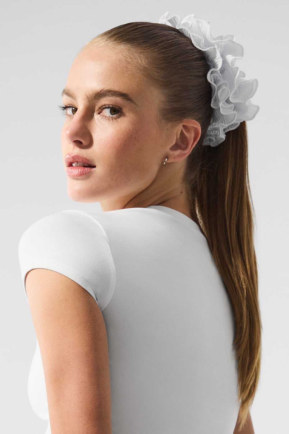 Alo Yoga Micro Plisse Oversize Scrunchie