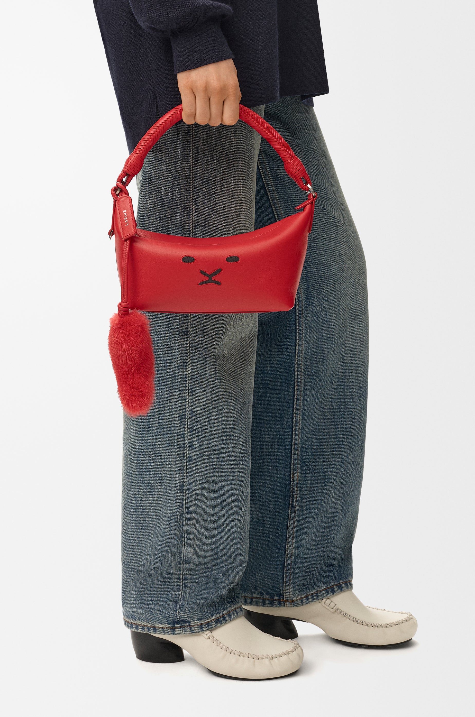 Loewe Cala mini bag in mellow nappa lambskin