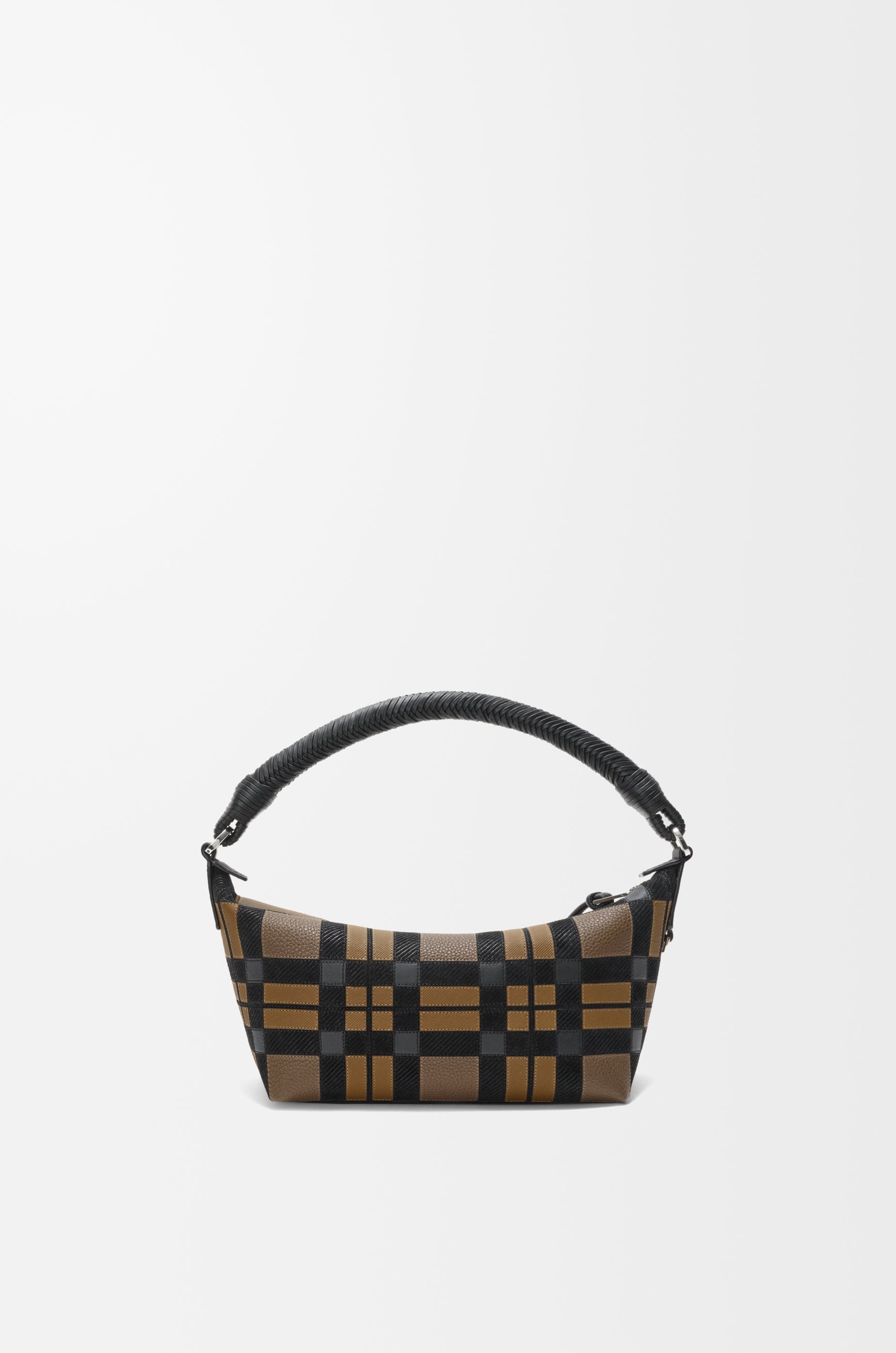 Loewe Cala Mini Bag in check intarsio