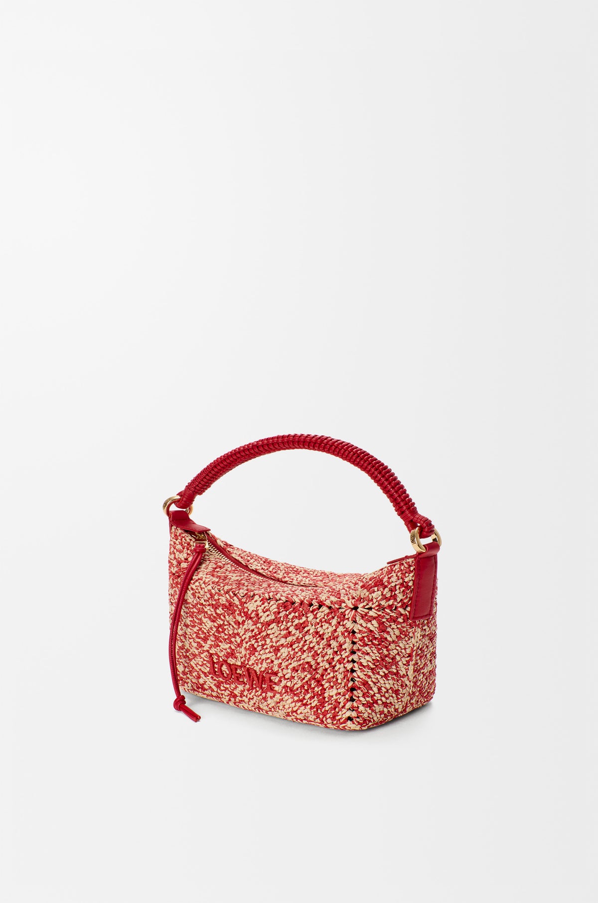 Loewe Cala mini bag in melange raffia