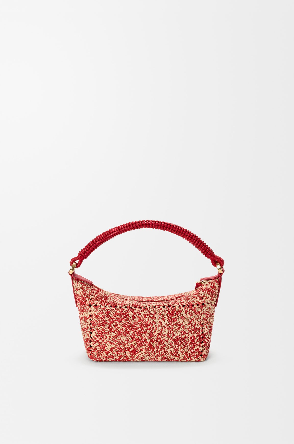 Loewe Cala mini bag in melange raffia