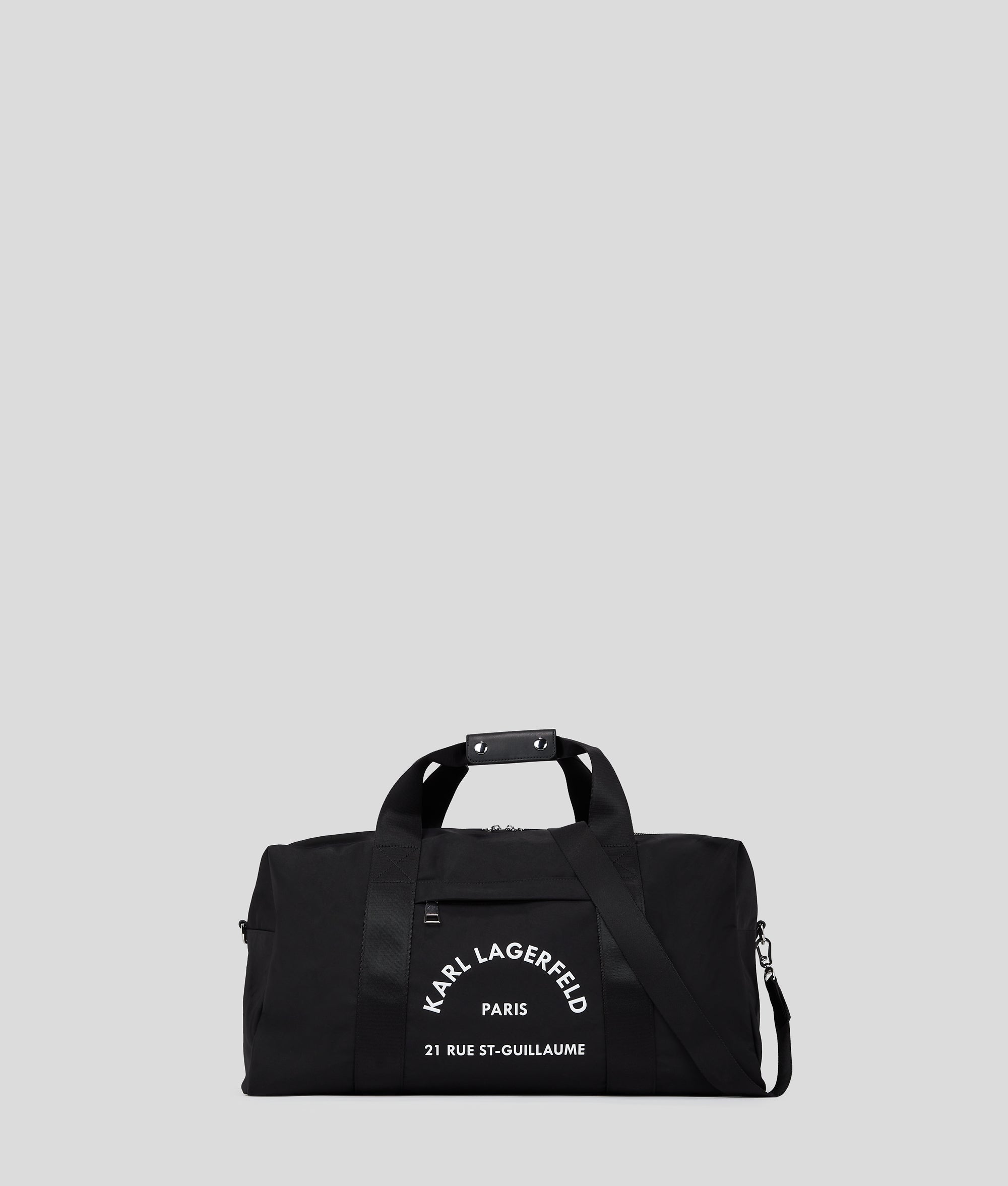 KarlLagerfeld Rue St-Guillaume Weekender Bag Black