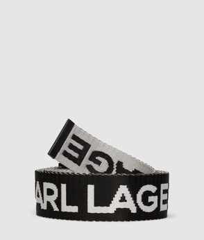 Karl Lagerfeld Contrast Stitch Cargo Pants Black