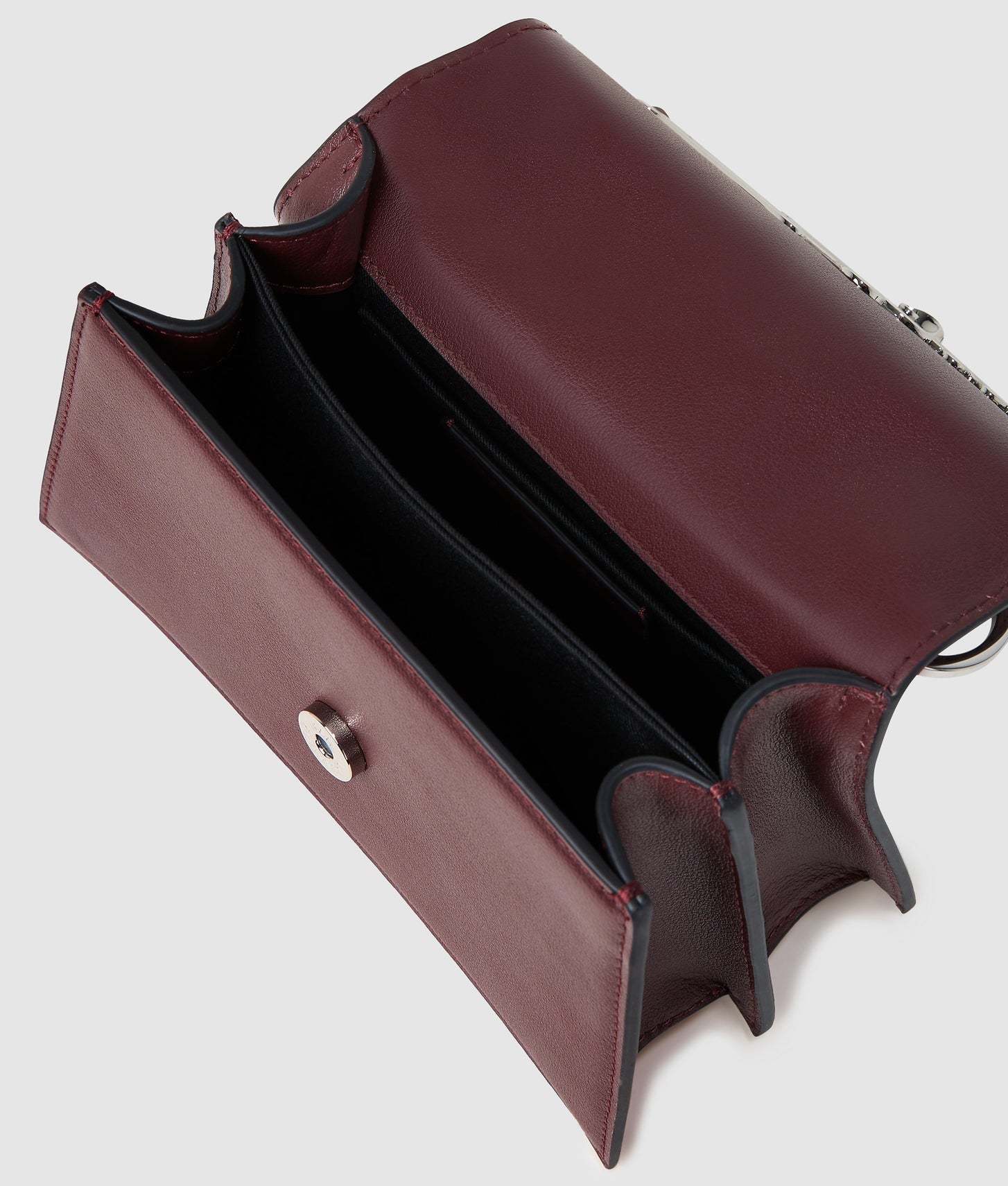 KarlLagerfeld Ksignature Small Crossbody Bag Windsor Wine