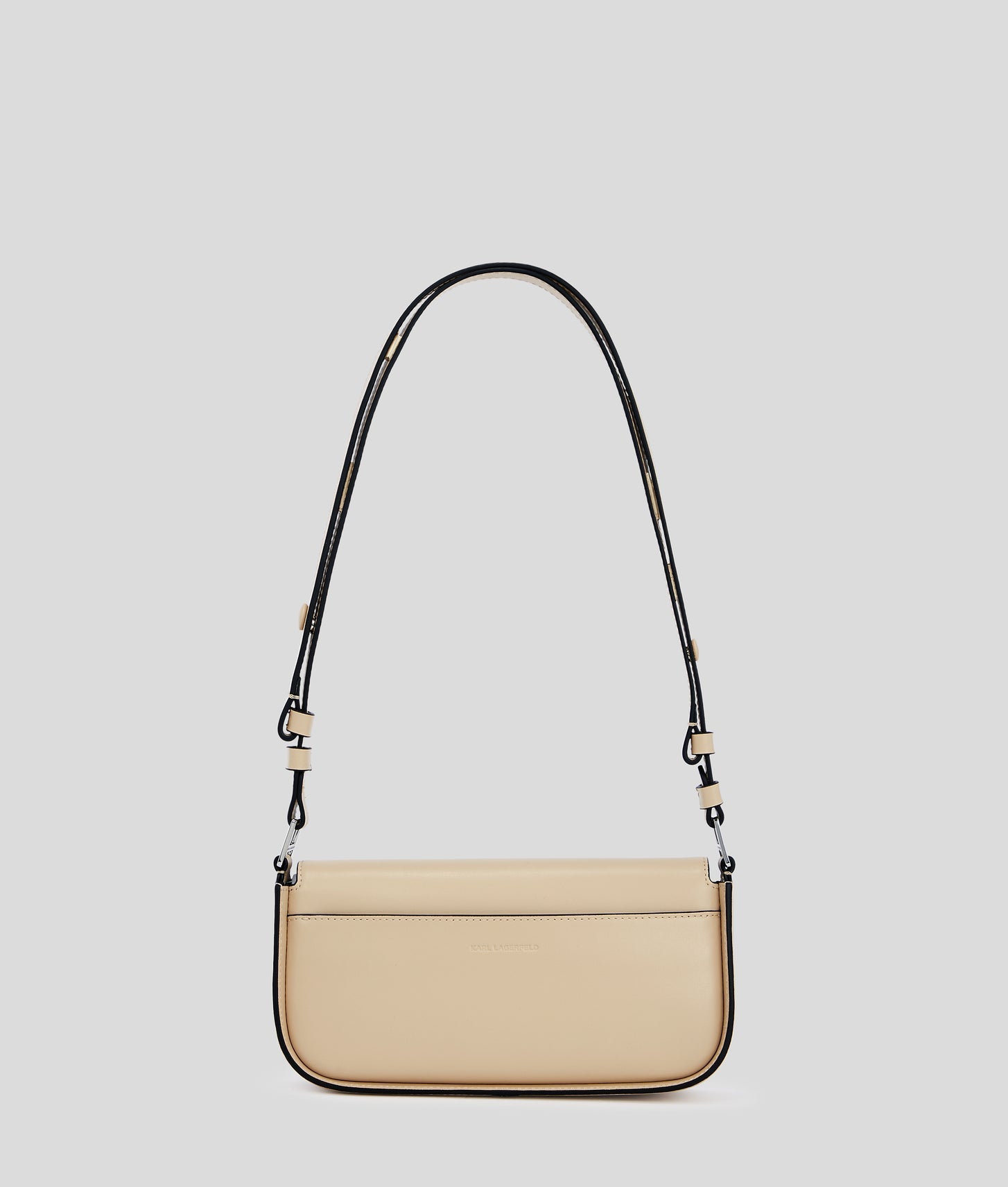 KarlLagerfeld Ksignature Two-Way Crossbody Bag Trench Beige