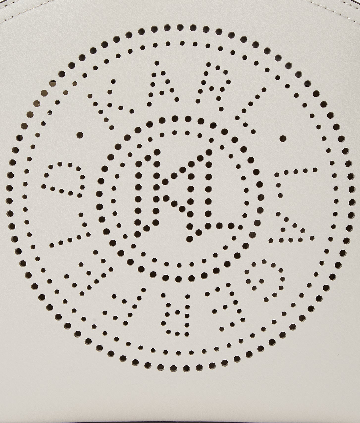 KarlLagerfeld Kcircle Perforated Small Tote Bag Cement