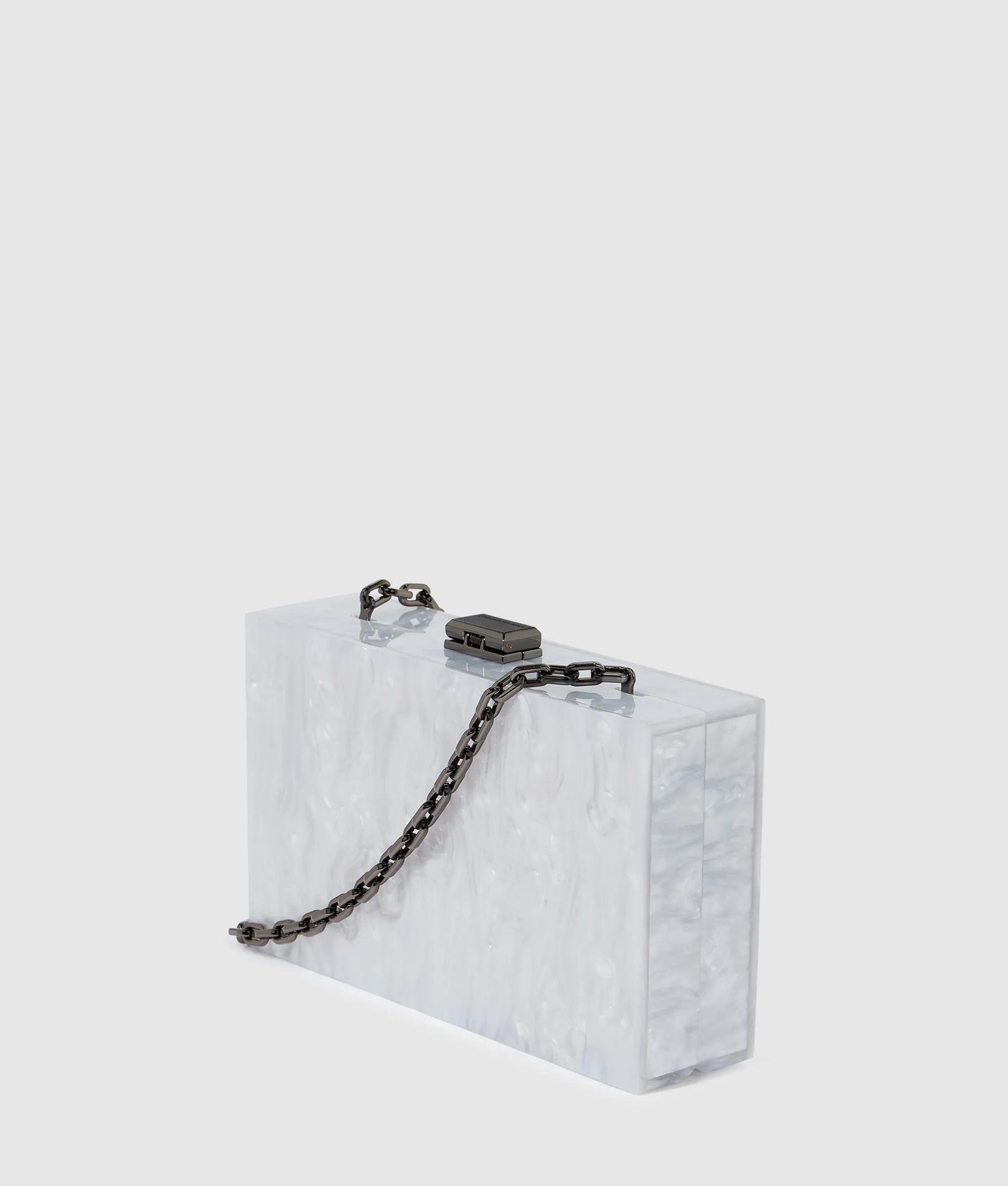 KarlLagerfeld Ksoirée Clutch Off White