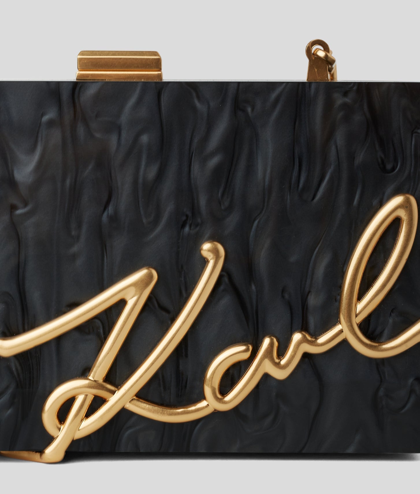 KarlLagerfeld Ksoirée Clutch Black