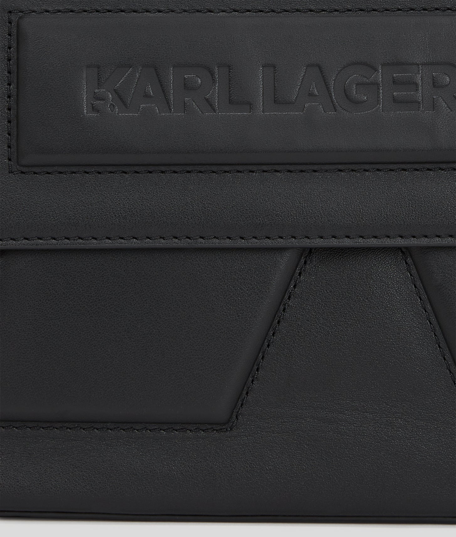 KarlLagerfeld Ikon K Shoulder Bag Black