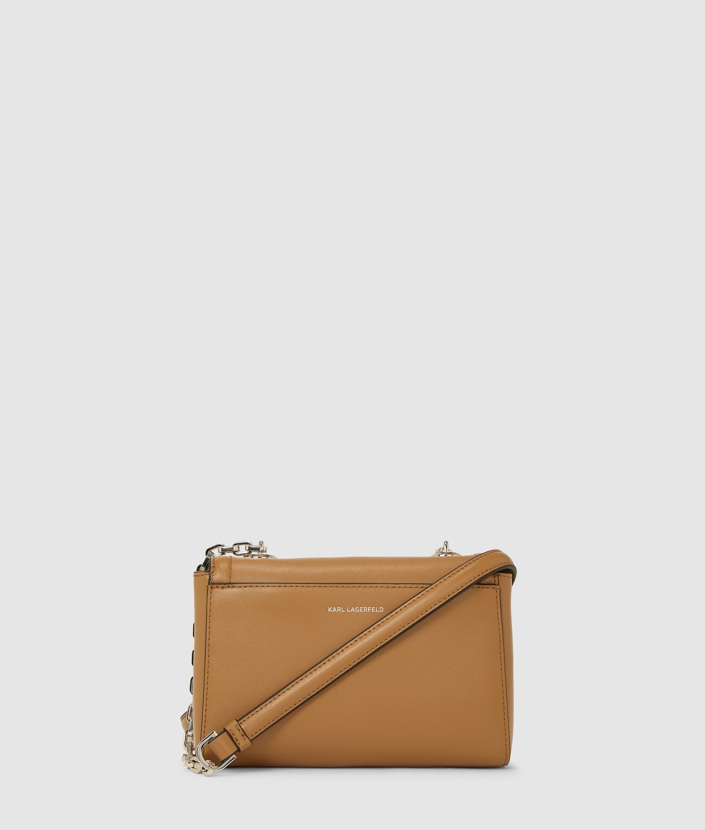 KarlLagerfeld Kautograph Crossbody Bag Caramel