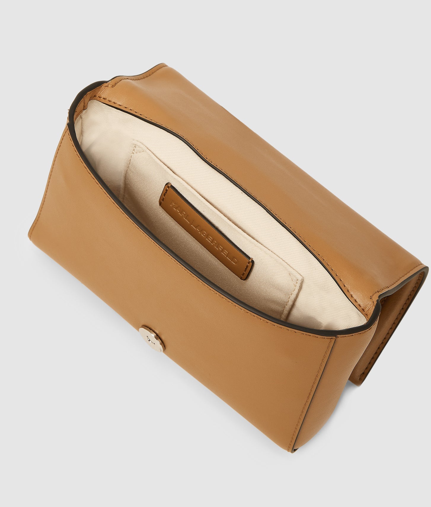 KarlLagerfeld Kautograph Crossbody Bag Caramel