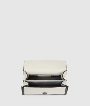 Karl Lagerfeld Bow Detail Shirt Dress White/Black