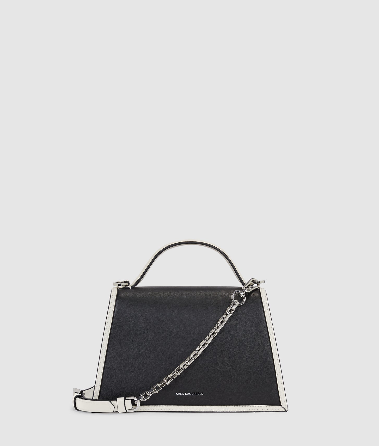 KarlLagerfeld Ksignature Small Crossbody Bag Black/White