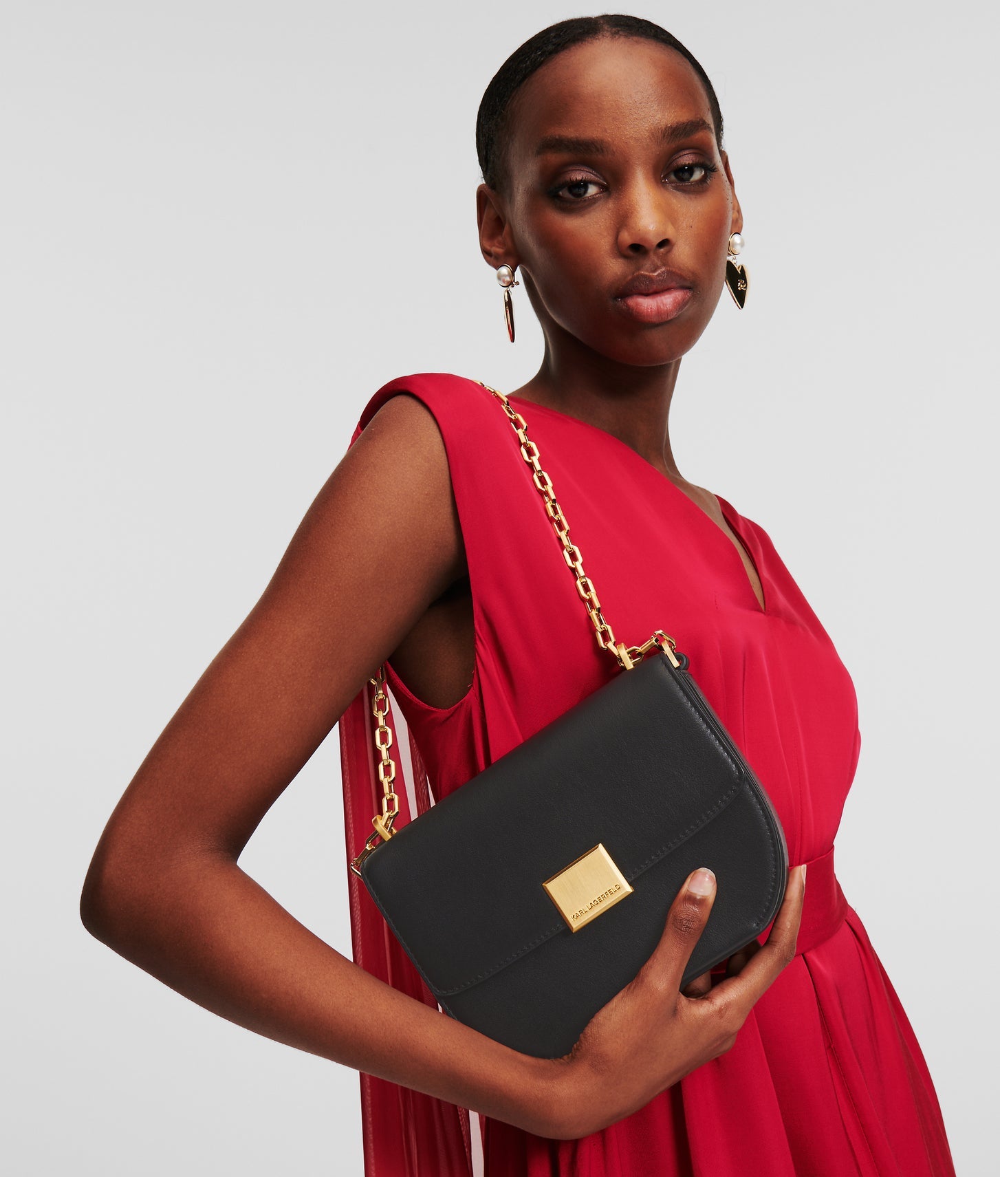 KarlLagerfeld Kforever Small Crossbody Bag Black