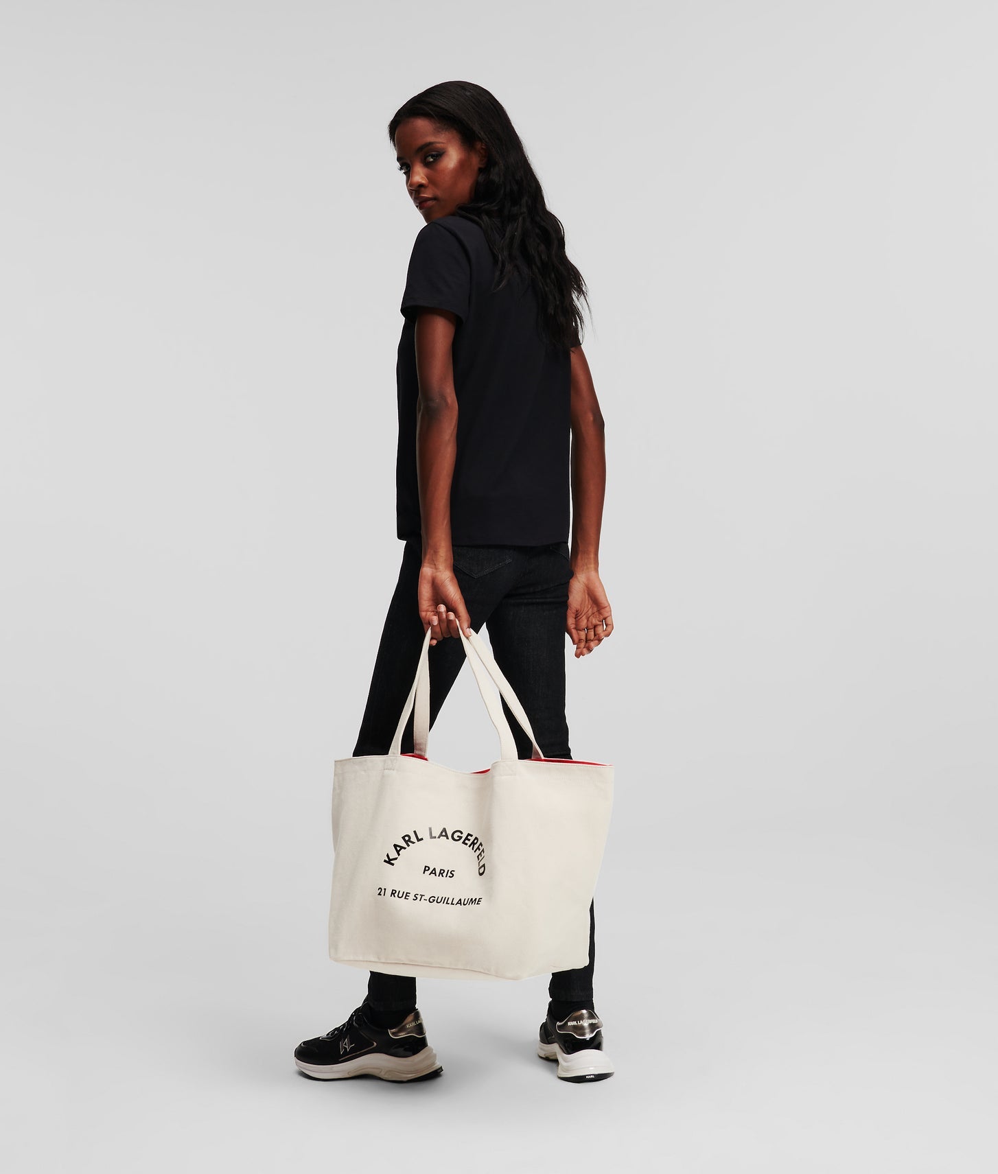 KarlLagerfeld Rue St-Guillaume Shopper Natural