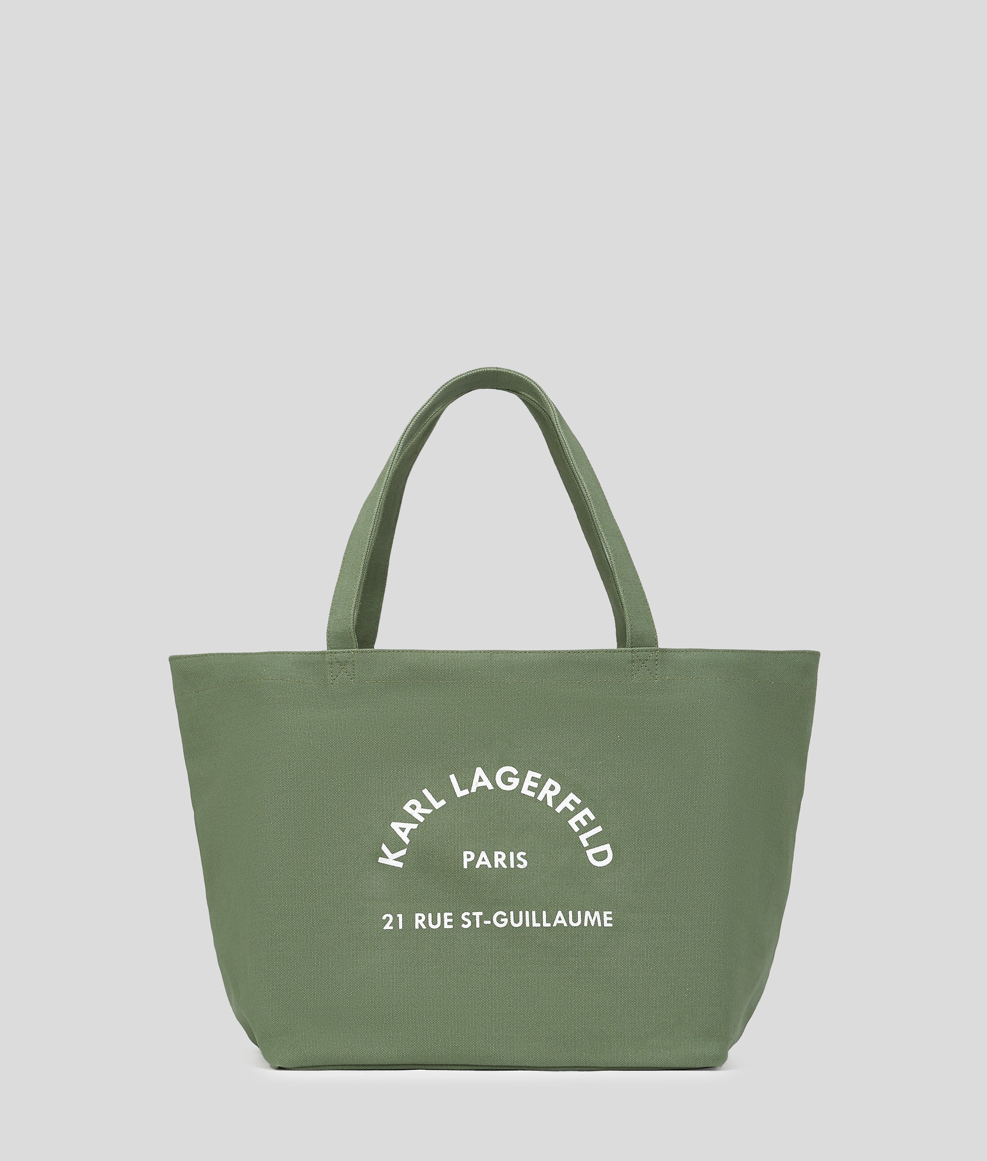 KarlLagerfeld Rue St-Guillaume Shopper Oil Green