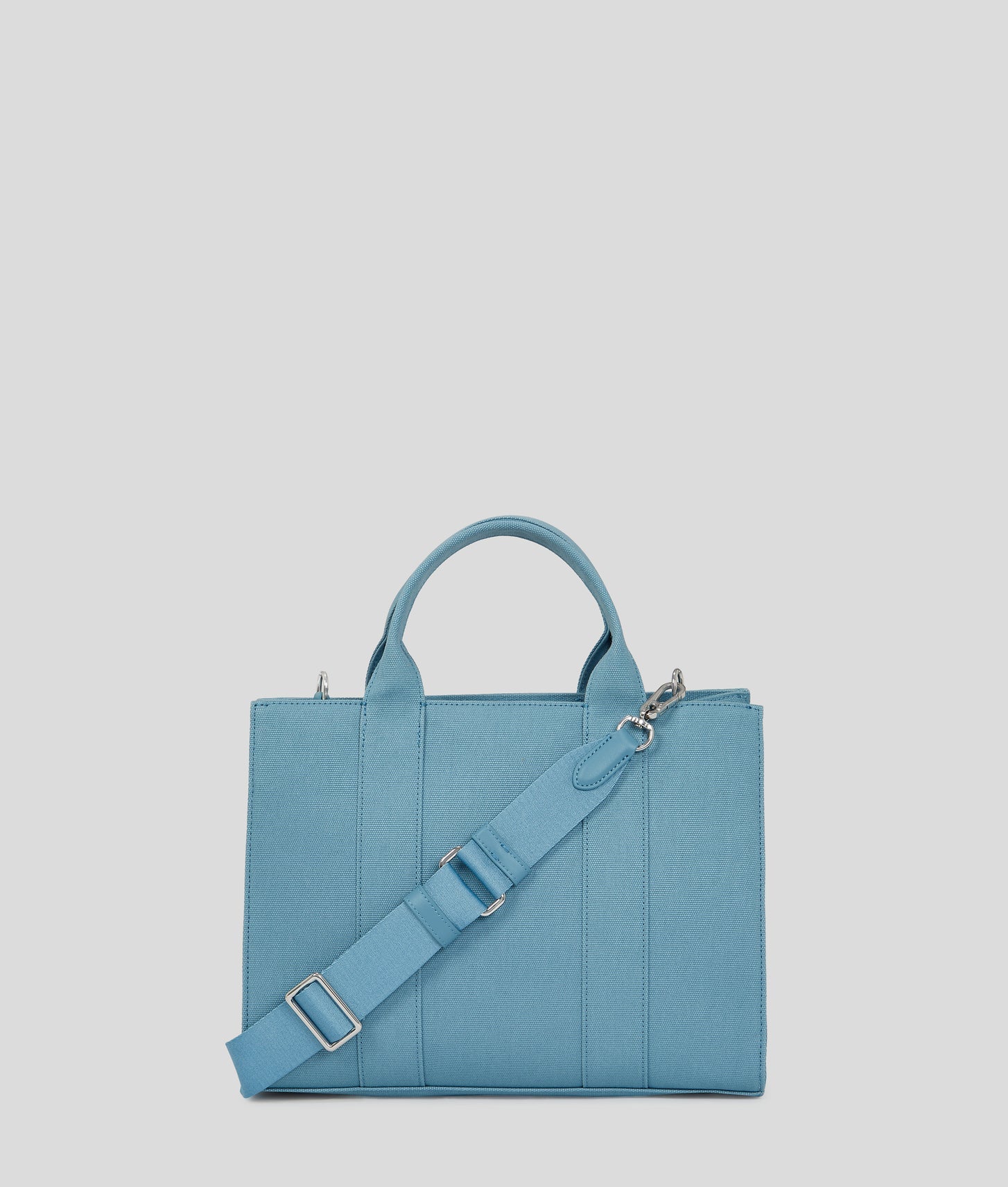 KarlLagerfeld Rue St-Guillaume Medium Square Tote Bag Dark Still Water