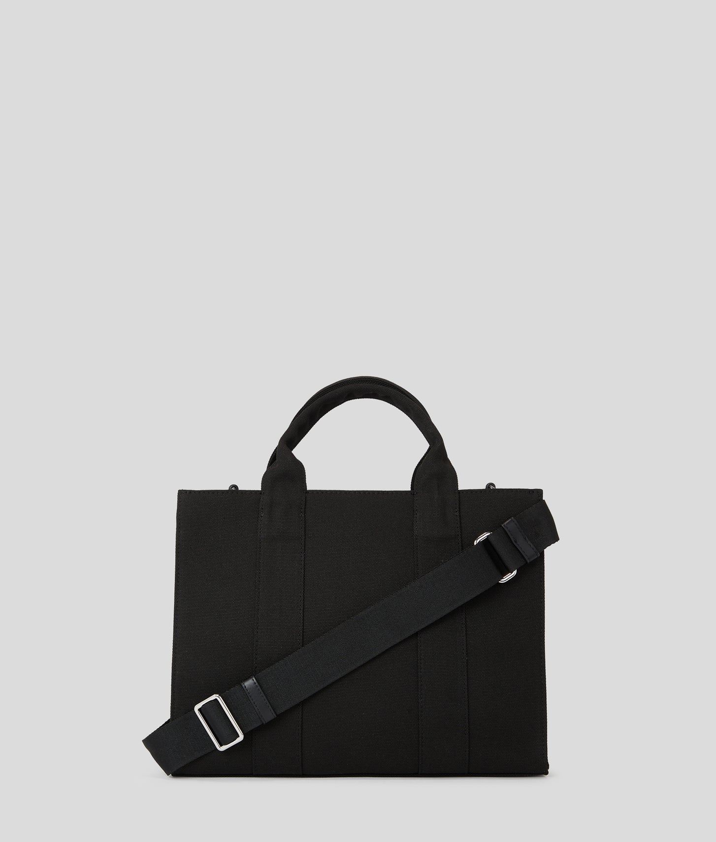 KarlLagerfeld Rue St-Guillaume Medium Square Tote Bag Black