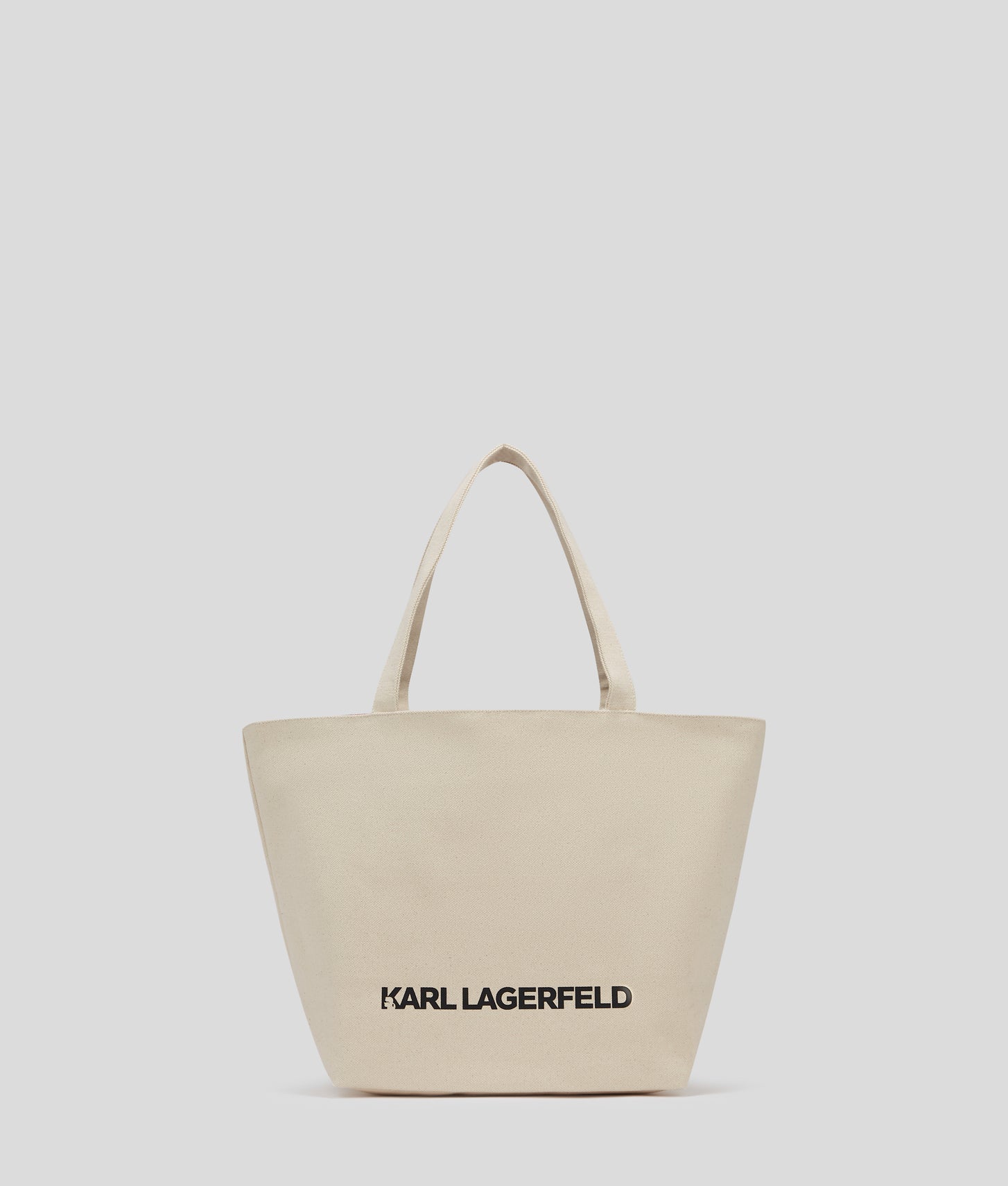 KarlLagerfeld Kheart Reversible Shopper Natural