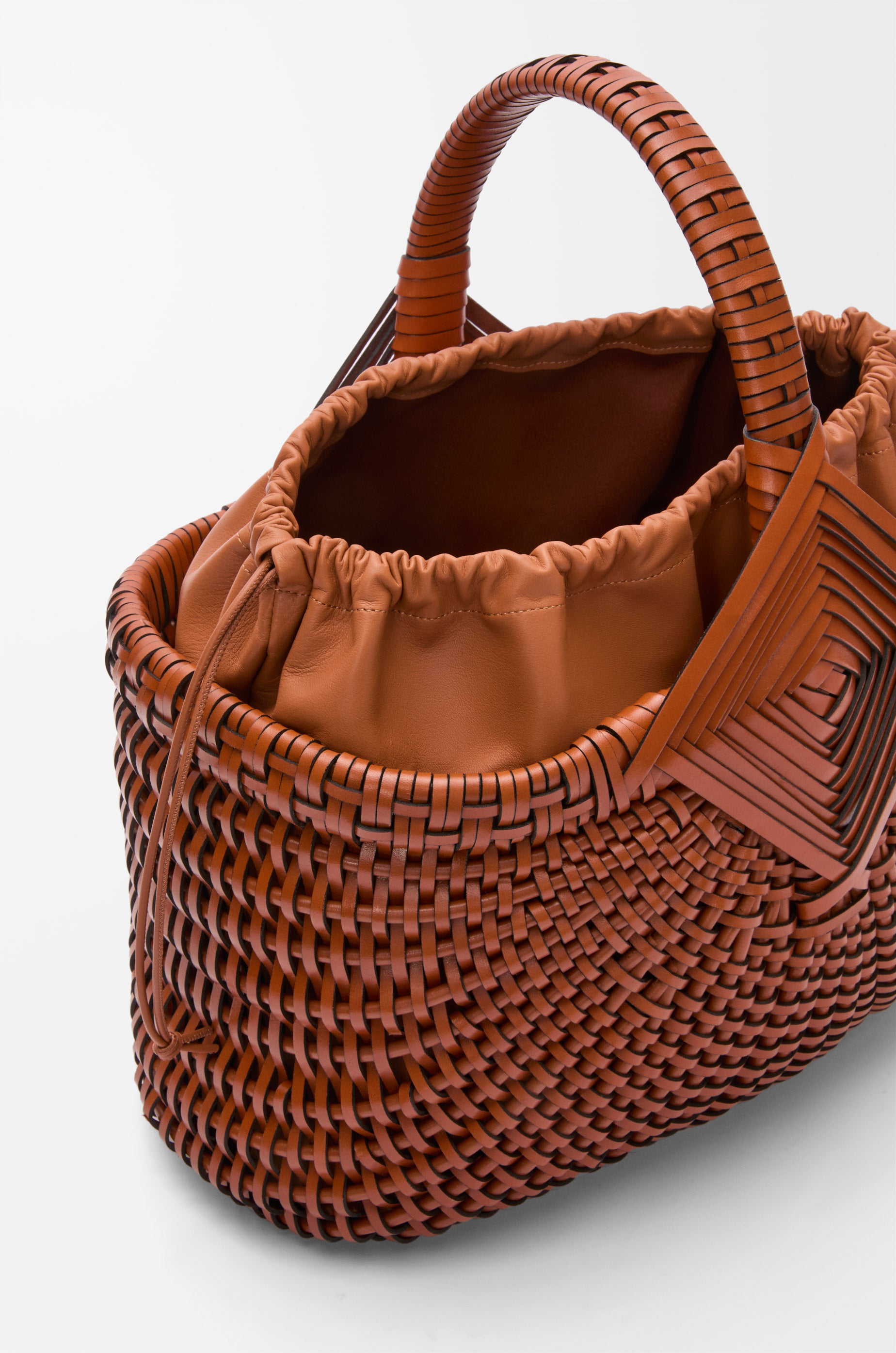 Loewe Diamond Square Basket in calfskin