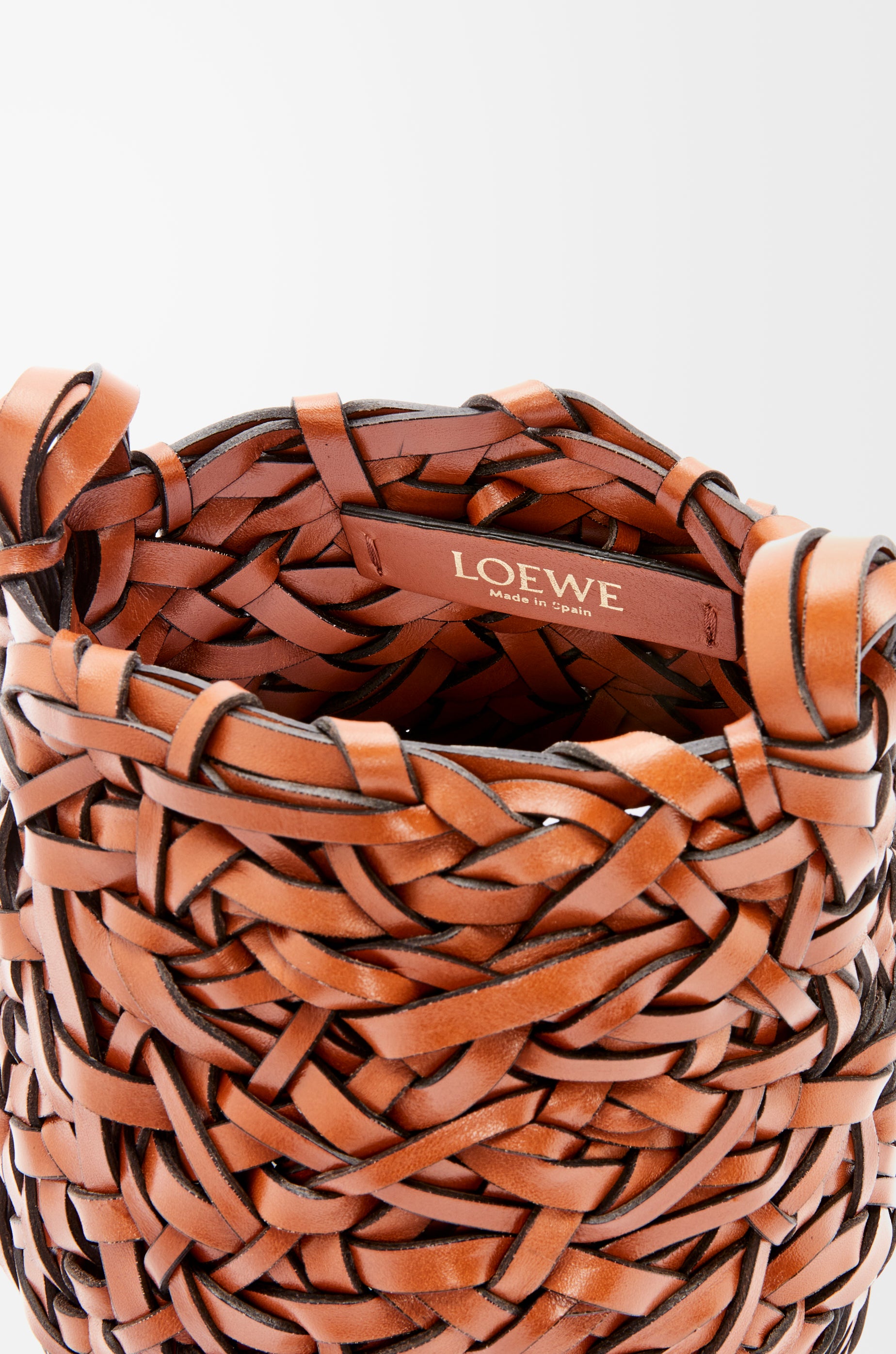 Loewe Small Nest Basket bag in calfskin