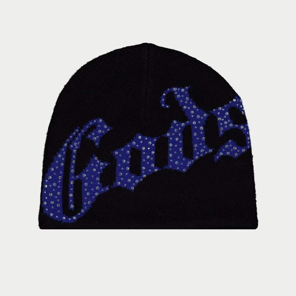 Godspeed Og Logo Studded Beanie (Black / Blue)