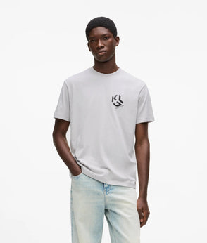 Karl Lagerfeld Vintage Wash Tapered Jeans Vintage Light Blue
