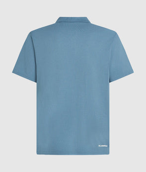 Karl Lagerfeld Straight Denim Shorts Washed Light Blue