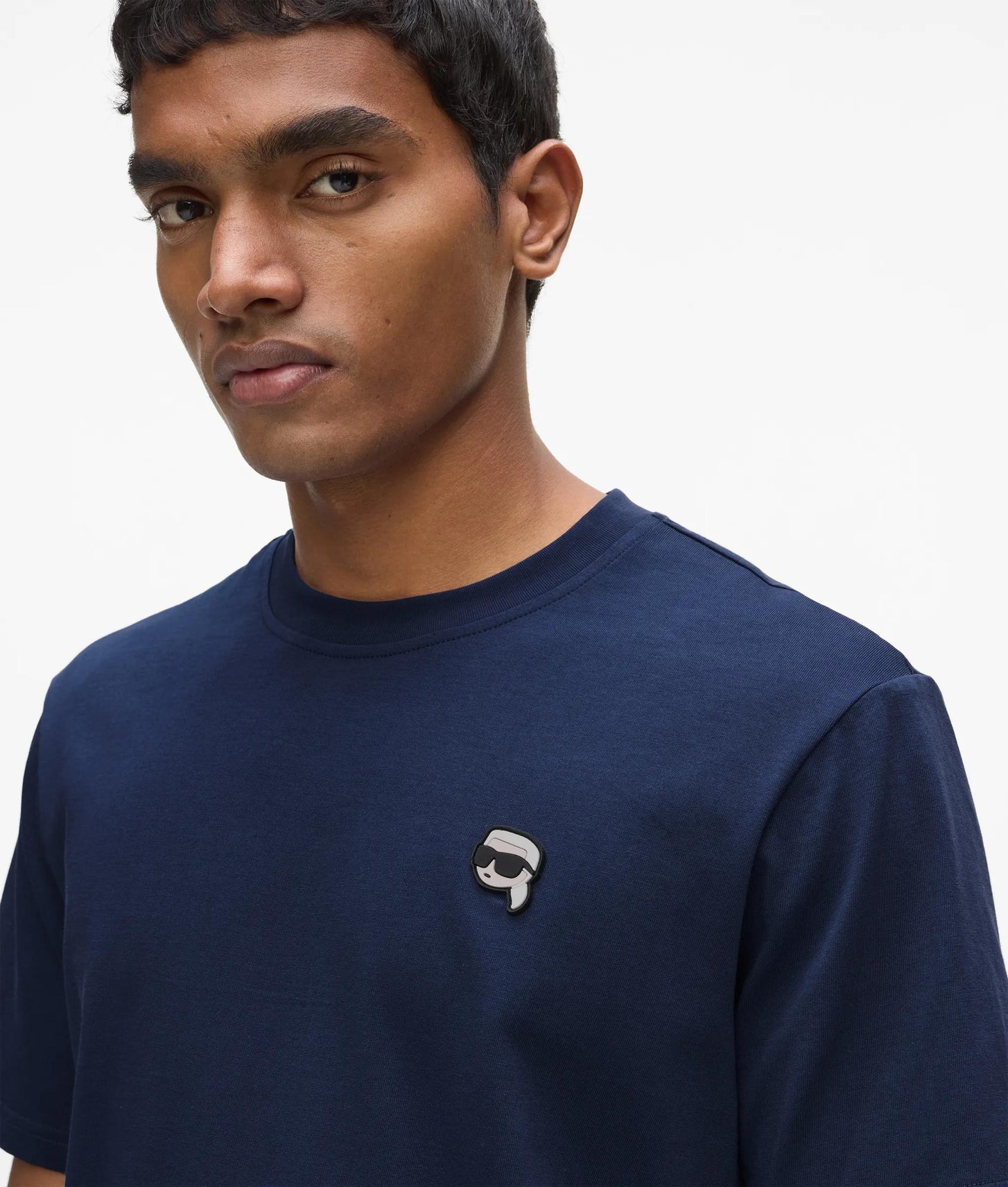 Karl Lagerfeld Ikon T-Shirt Medieval Blue