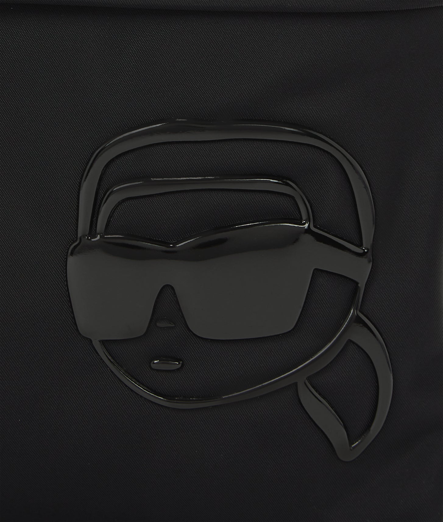 KarlLagerfeld Ikon K Nylon Backpack Black