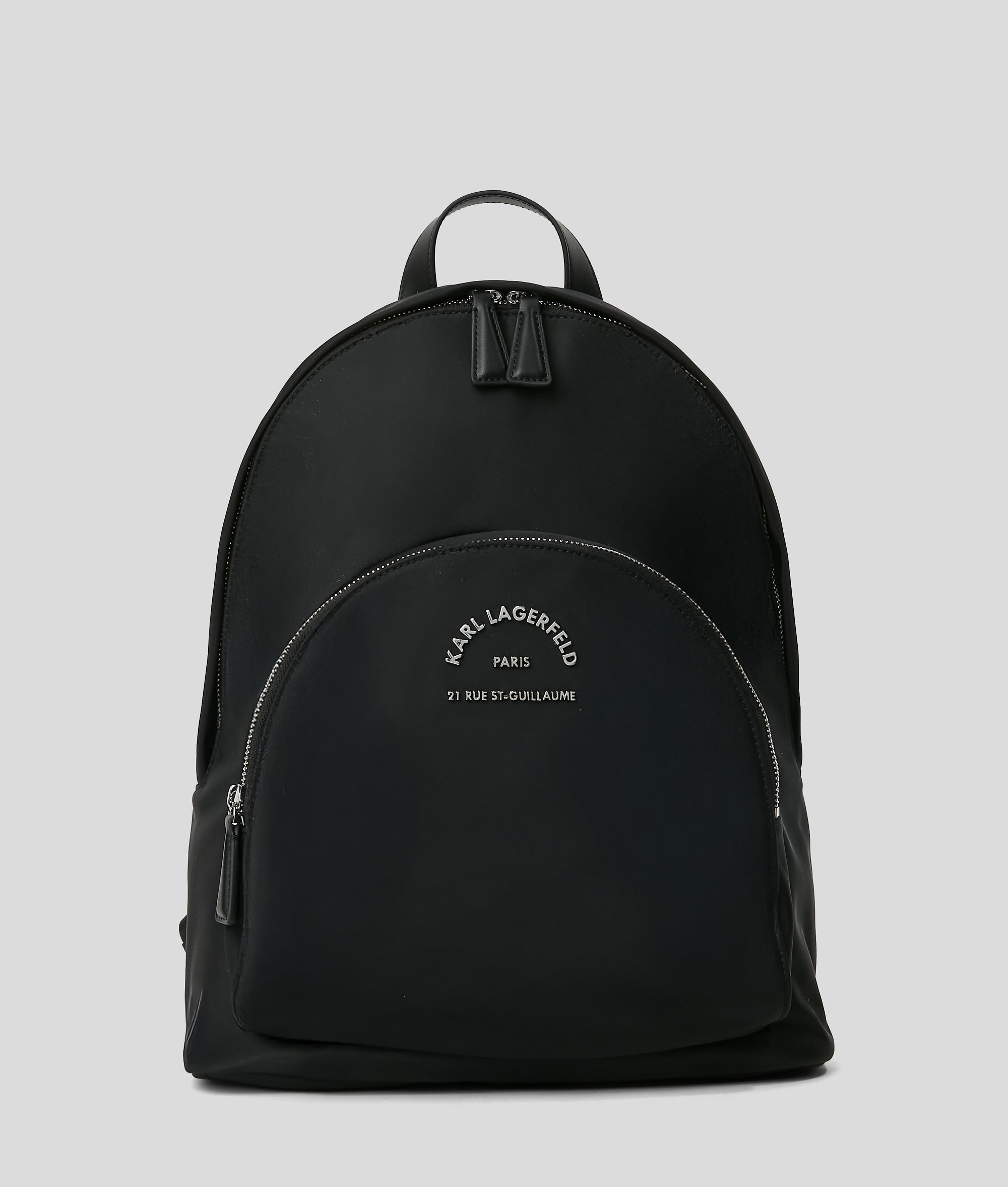 KarlLagerfeld Rue St-Guillaume Medium Backpack Black