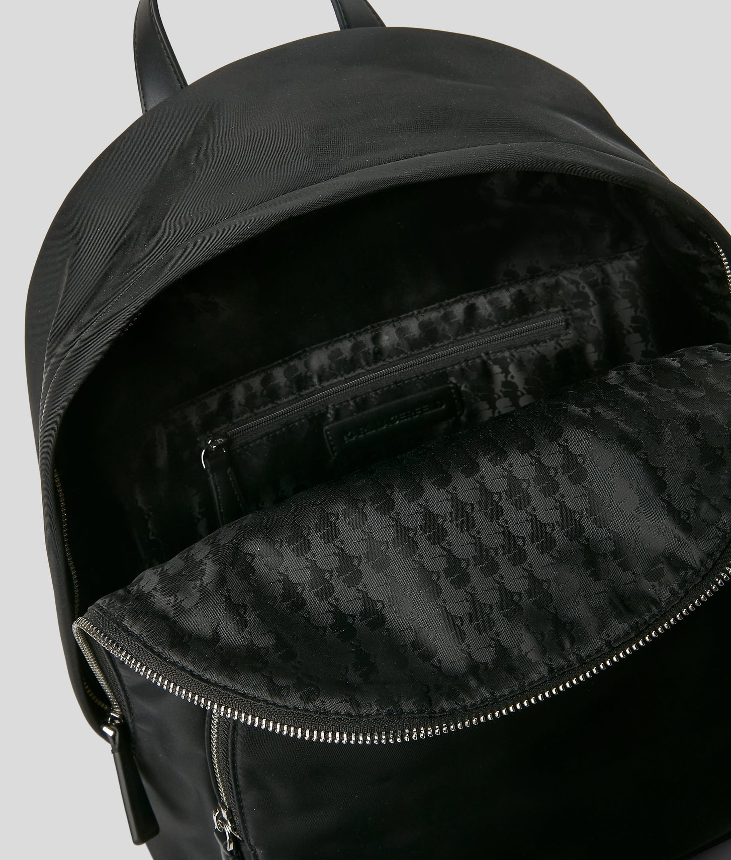 KarlLagerfeld Rue St-Guillaume Medium Backpack Black