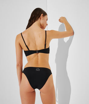 KarlLagerfeld Logo Mesh Beach Tote Bag Black