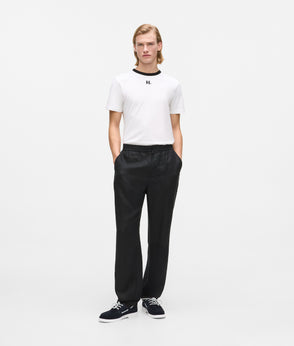 Karl Lagerfeld All-Over-Print Shorts Black