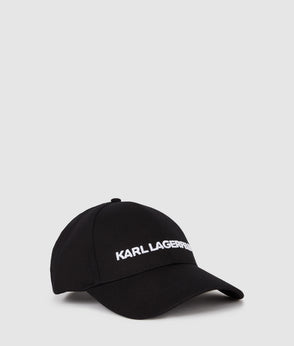 Karl Lagerfeld Monogram Linen Blend T-Shirt Coronet Blue