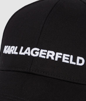 Karl Lagerfeld Monogram Linen Blend T-Shirt Coronet Blue