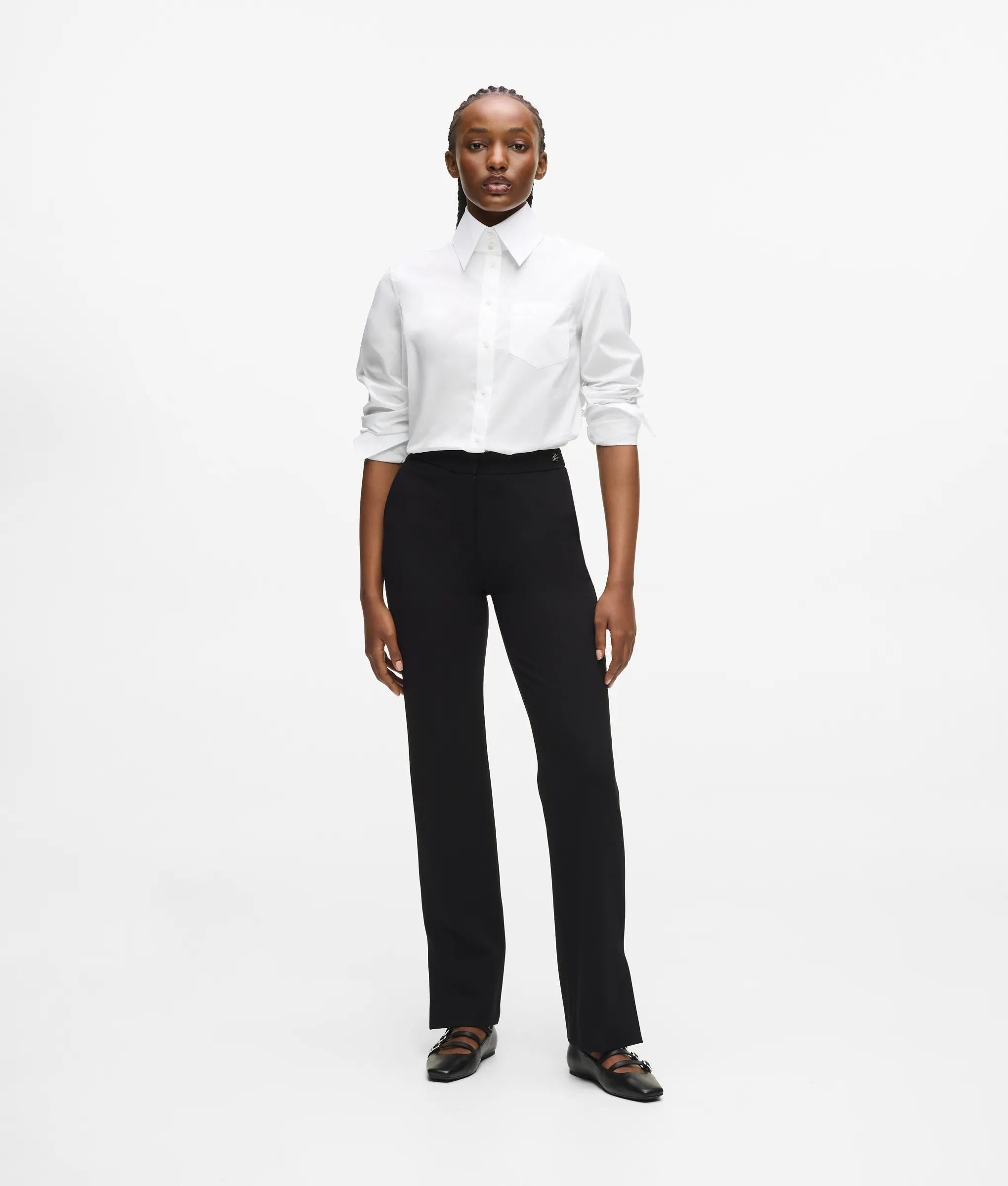 Karl Lagerfeld Punto Pants Black