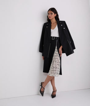Karl Lagerfeld Halterneck Waistcoat Black