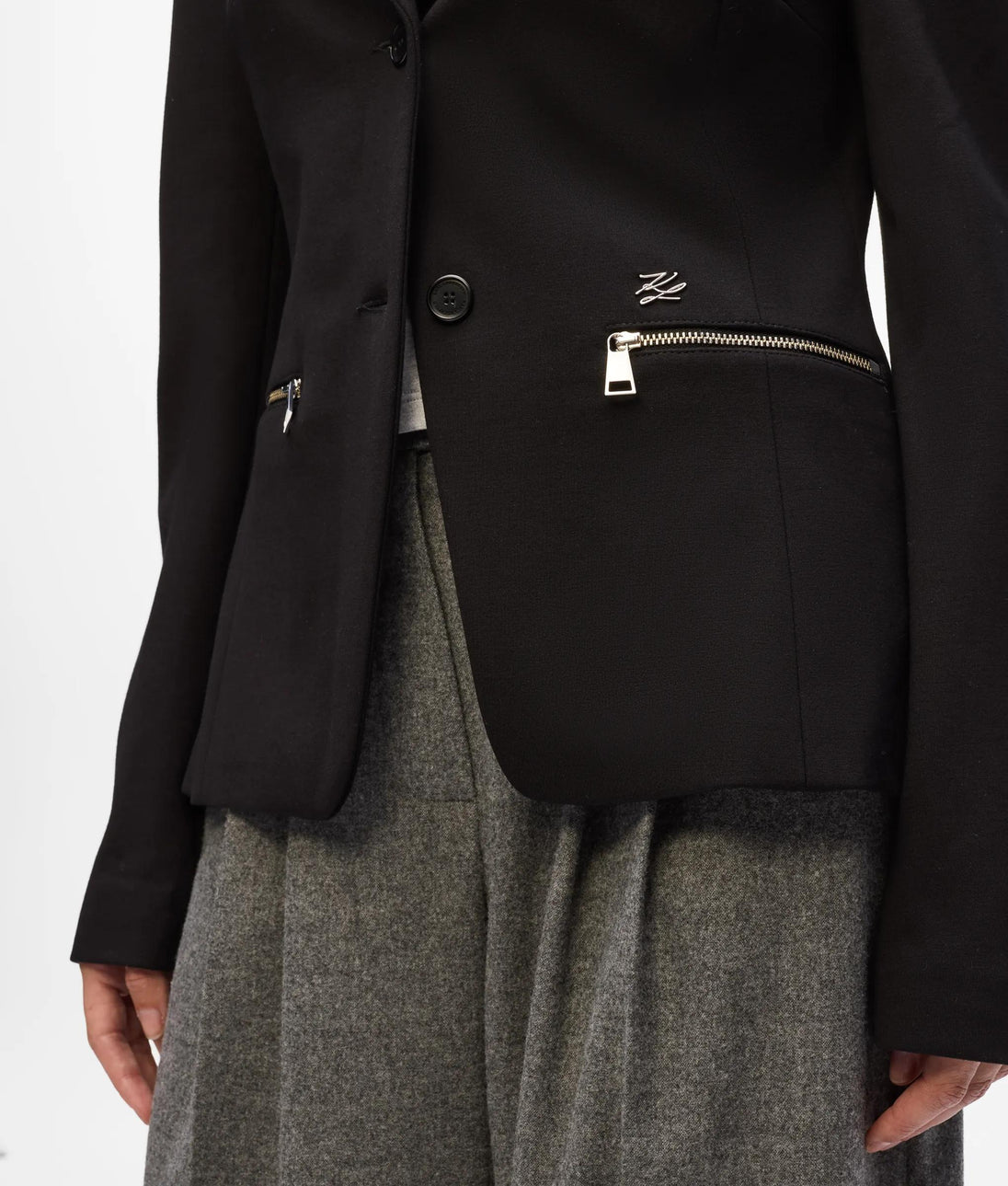 Karl Lagerfeld Punto Pants Black