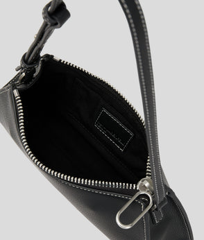 Karl Lagerfeld Coated Denim Dress Black Coated