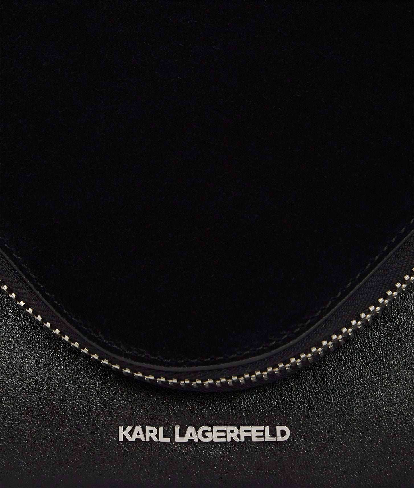 KarlLagerfeld Khardware Shoulder Bag Black-Nickel