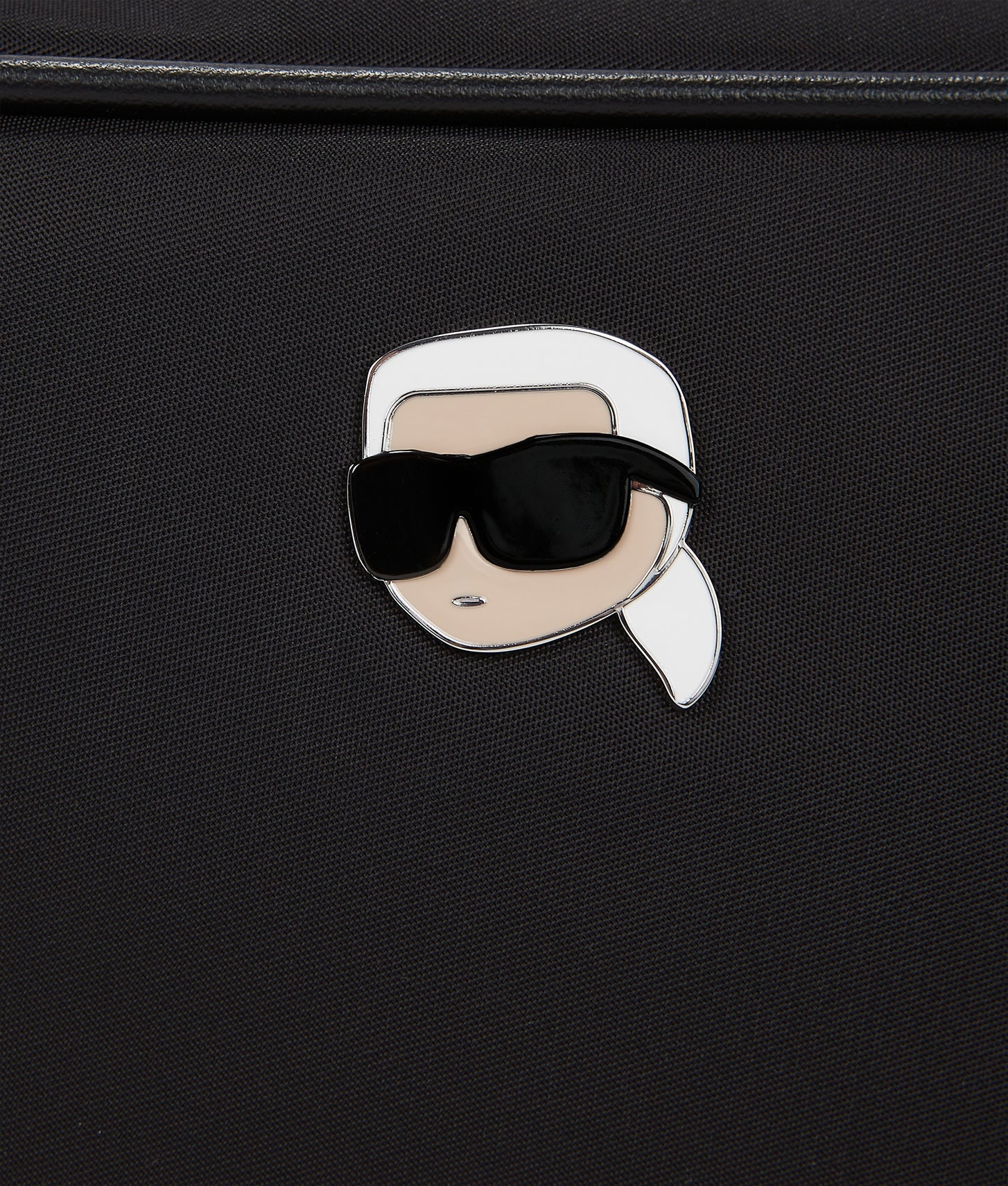 KarlLagerfeld Ikon Nylon Camera Bag Black