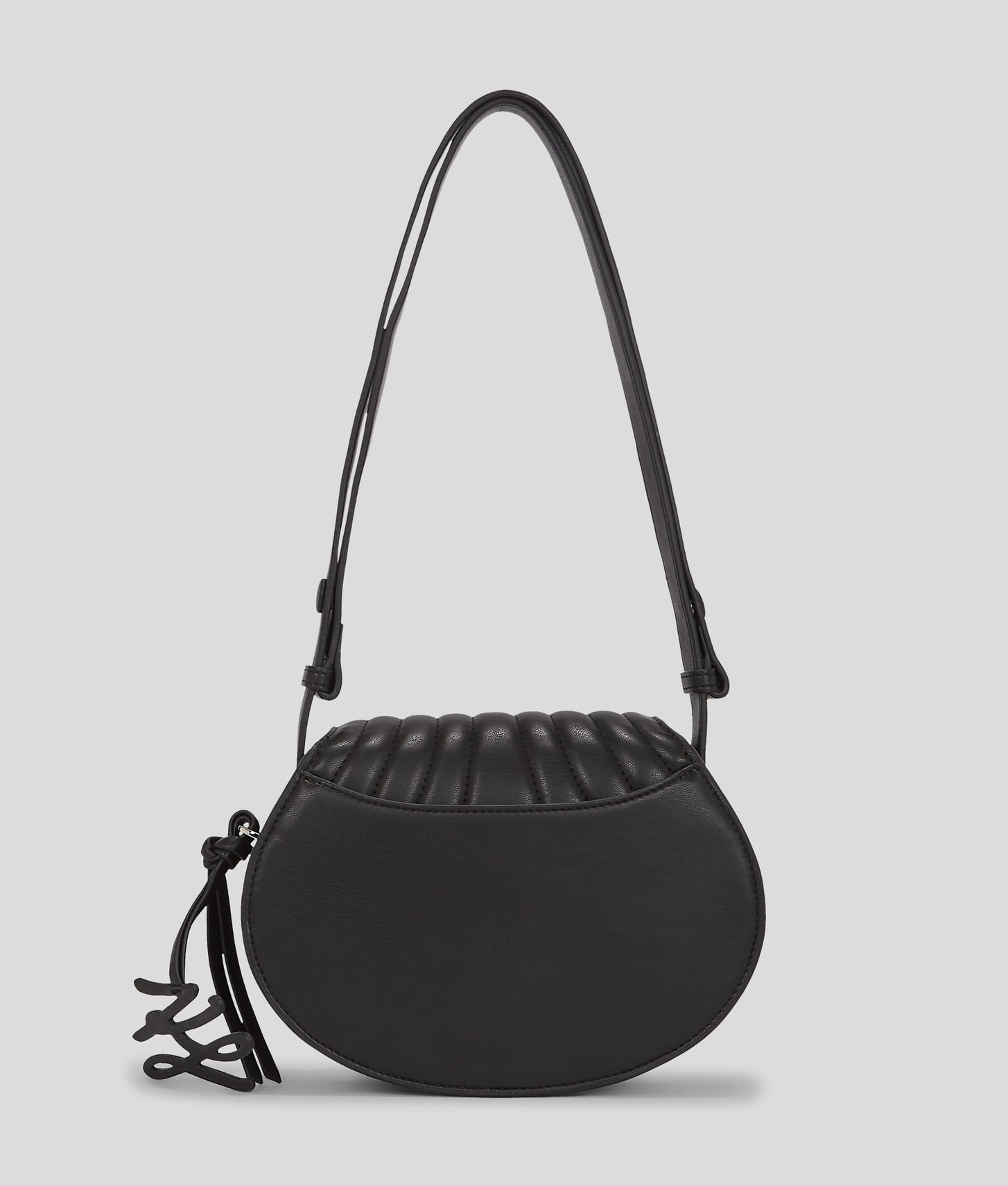 KarlLagerfeld Kwellen Saddle Bag Black