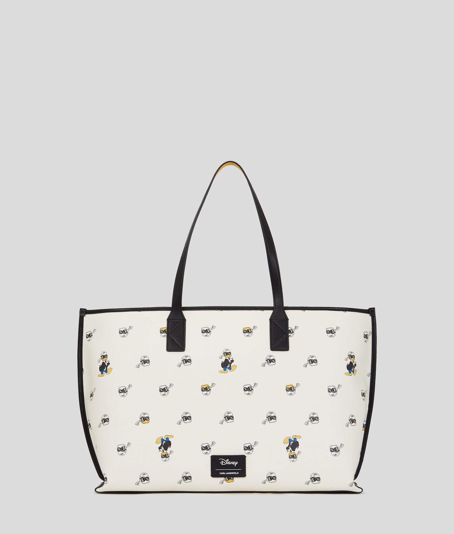 KarlLagerfeld Disney X Kl Print Tote Bag Cannoli Cream-Black