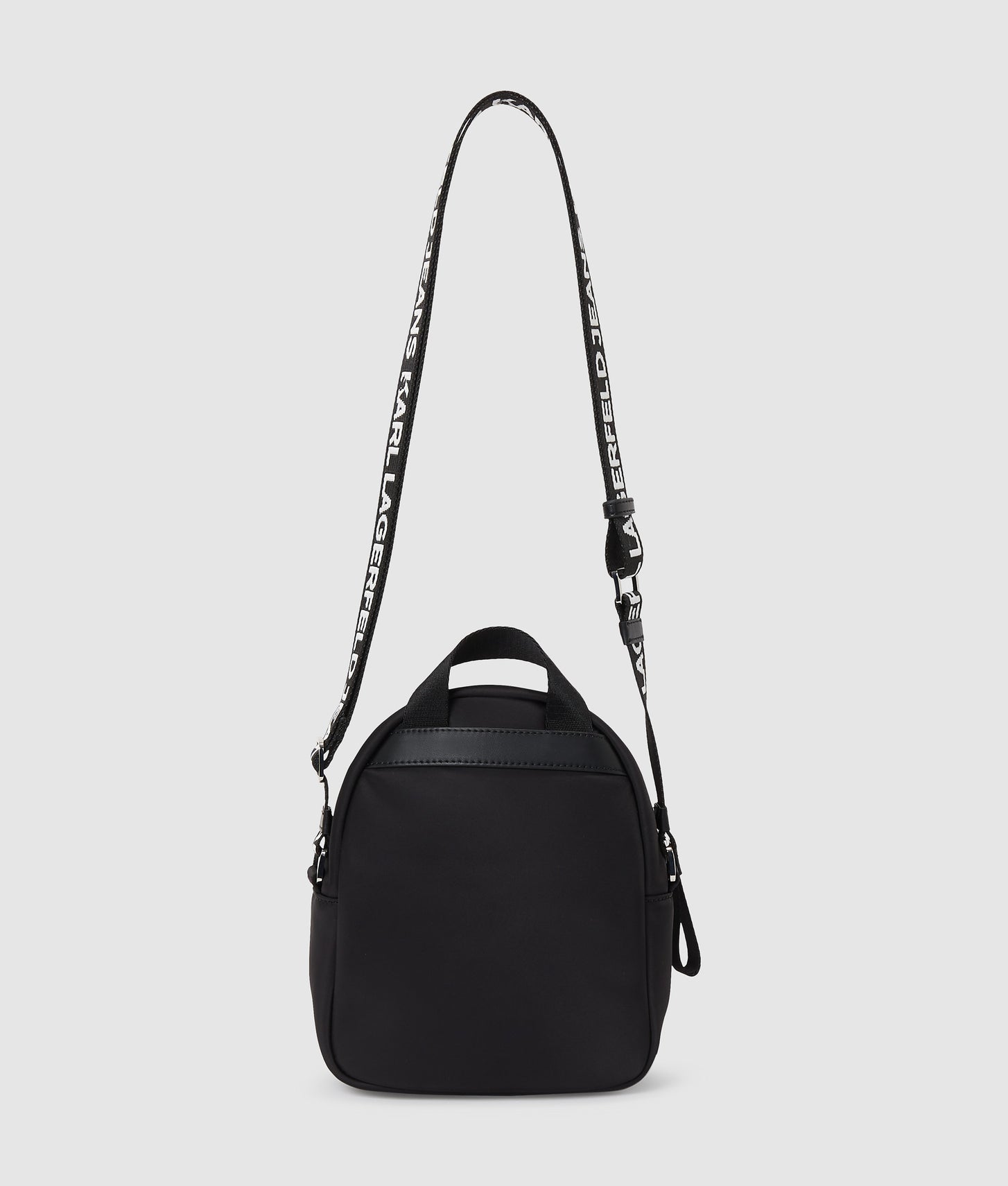 KarlLagerfeld Mini Crossbody Backpack Black